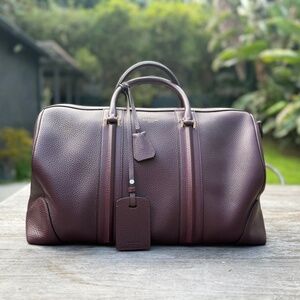 Givenchy Weekender Leather Duffel Bag with Shoulder Strap